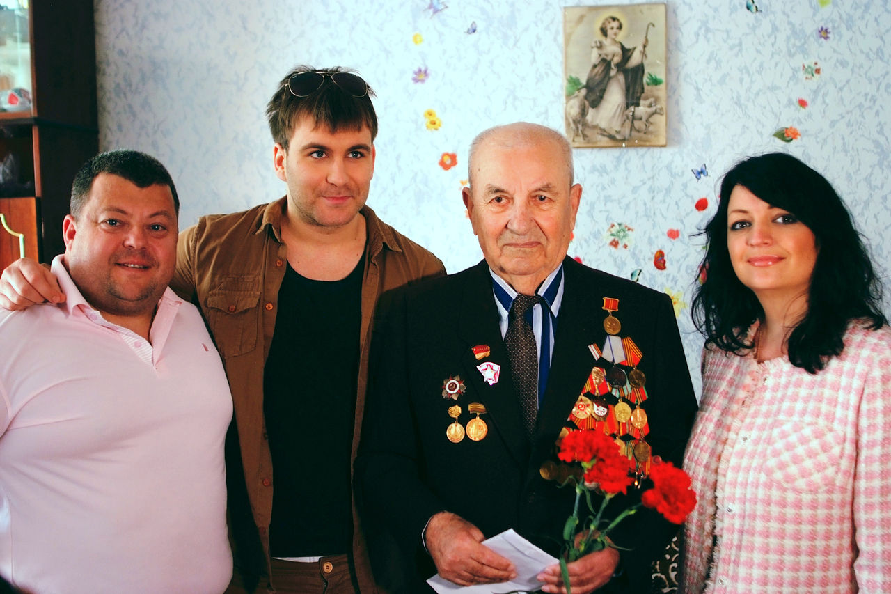 Благотворительный фонд имени Мирона Шора поздравил ветеранов с 70-летием Победы