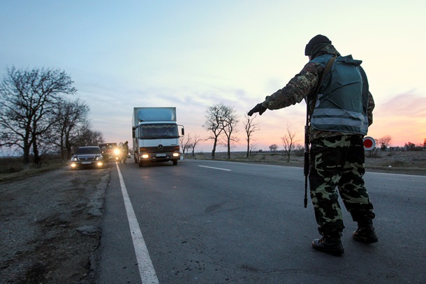 Украинская армия в действии. Фоторепортаж с блокпостов на границах с Крымом