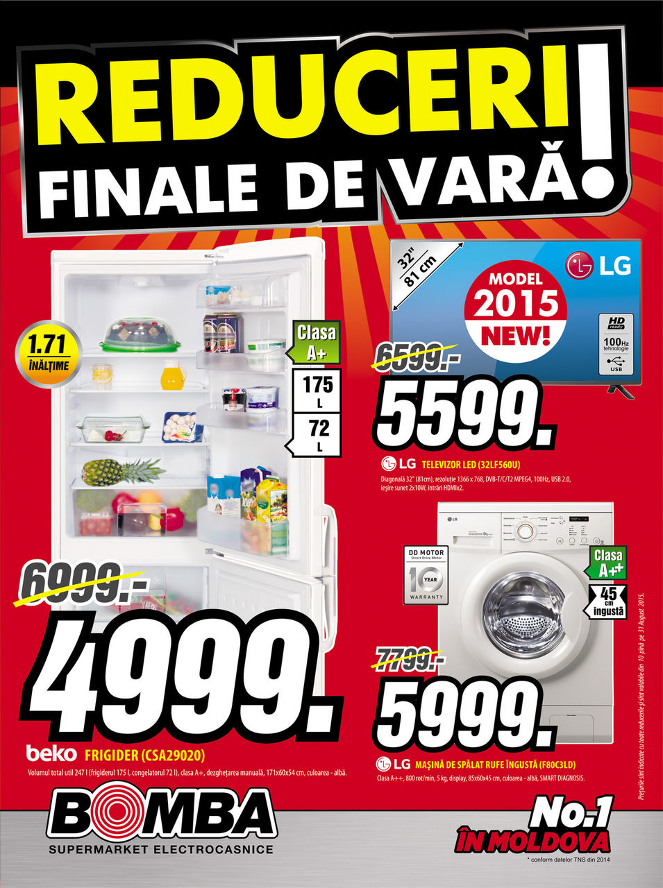Bomba: Vânzarea totală de vară!
