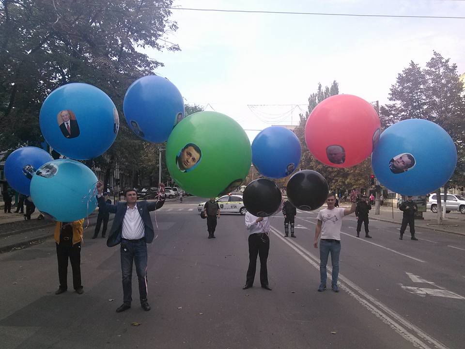 В Кишиневе прошел большой антиправительственный митинг