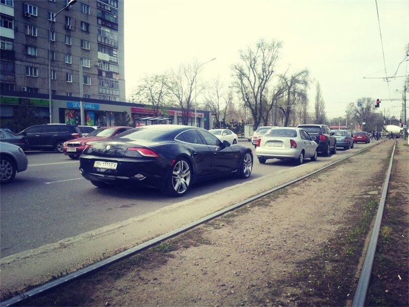 В Одессе замечен уникальный электрокар за 200 тысяч долларов