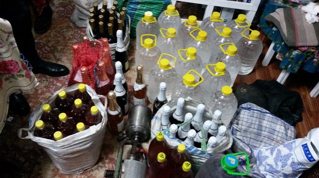 В Каушанах раскрыт подпольный цех по производству алкоголя