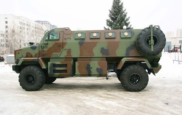Нацгвардия получила на вооружение бронемашины Шрек