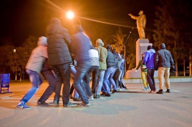 харьков, снос памятников ленину