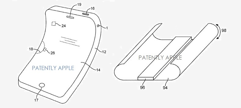 Apple запатентовала гибкие устройства