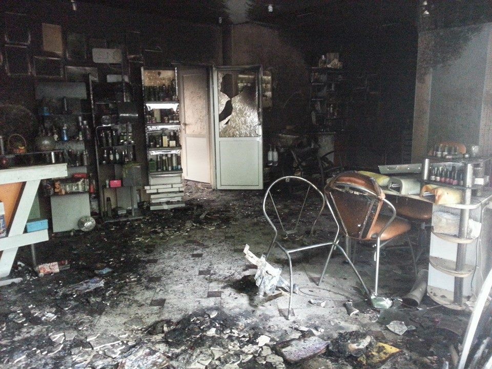 В Кишинёве подожгли салон красоты