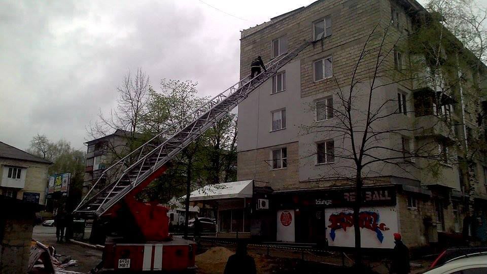 Vântul au făcut prăpăd într-un cartier din Orhei