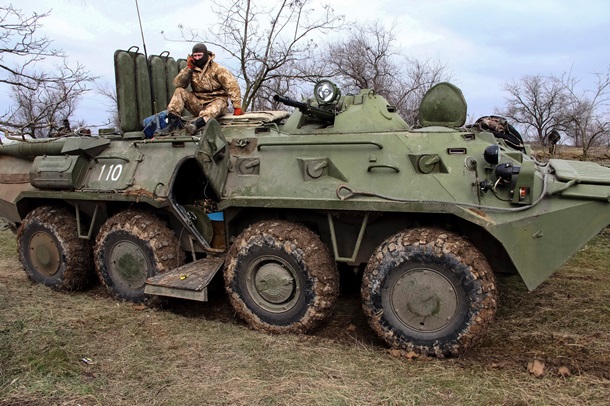 Украинская армия в действии. Фоторепортаж с блокпостов на границах с Крымом