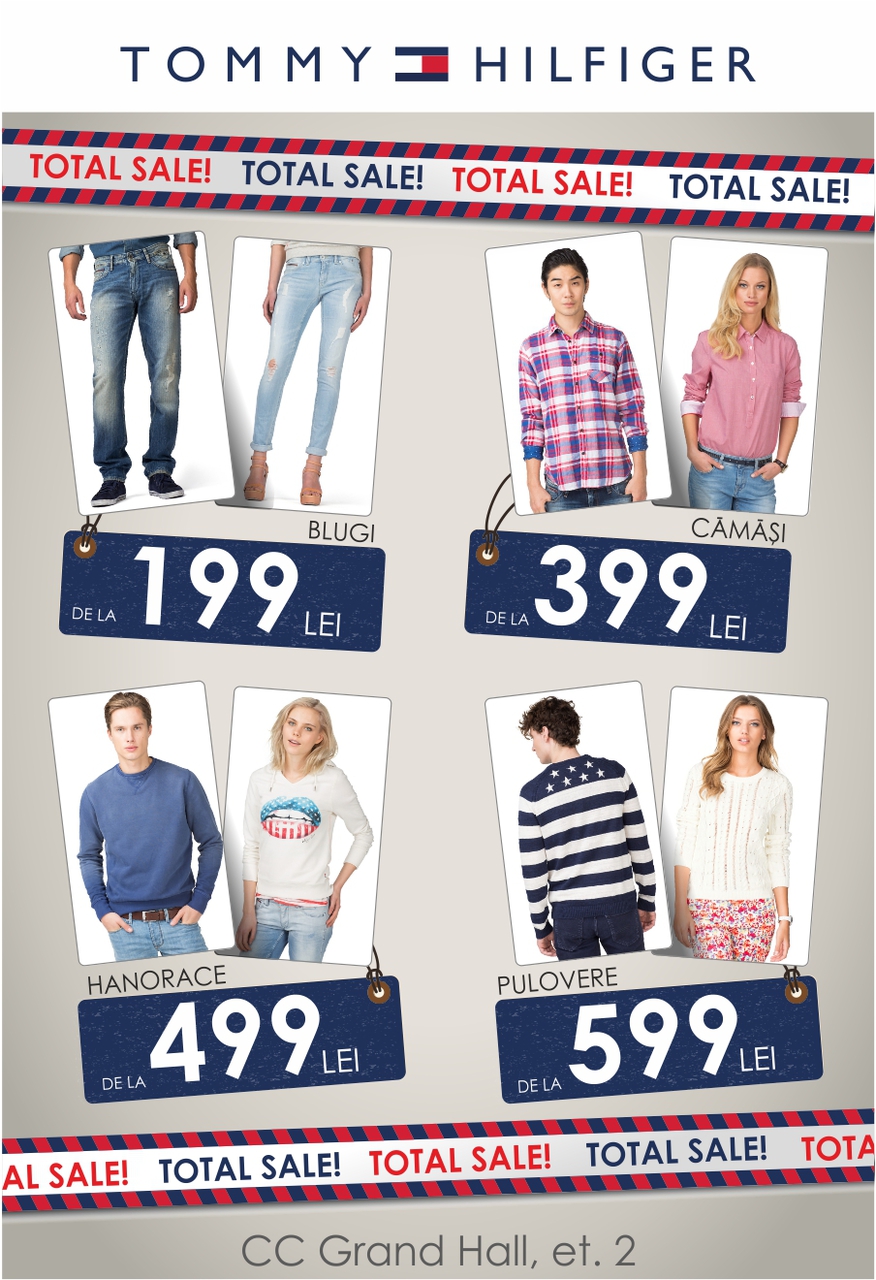 Tommy Hilfiger:  reduceri totale