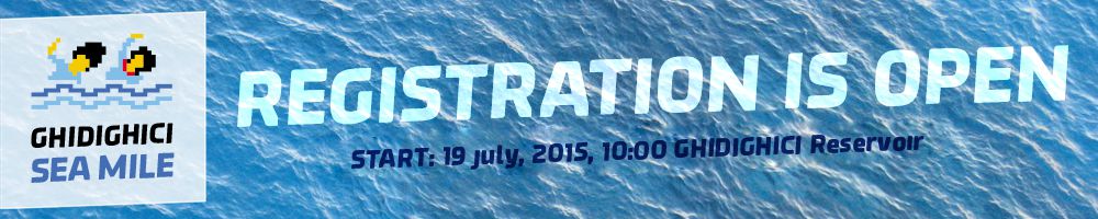 Este lansată înregistrarea la competițiile de înot Ghidighici Sea Mile 2015
