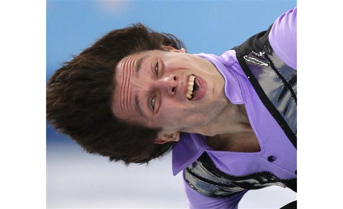 Самые неожиданные фотографии фигуристов
