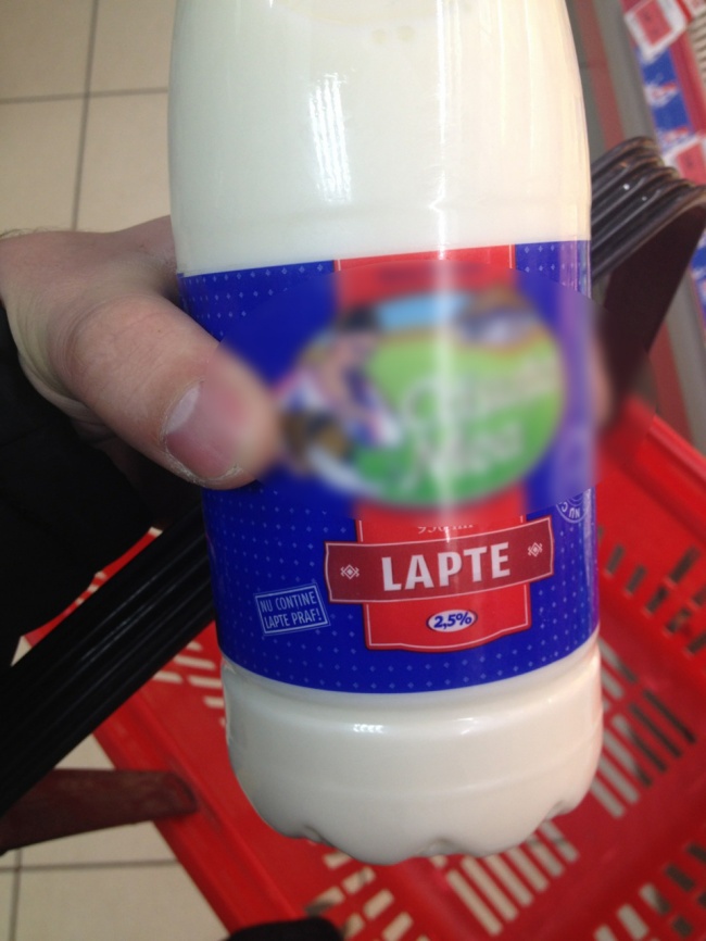 Lapte din viitor pe rafturile din Chișinău