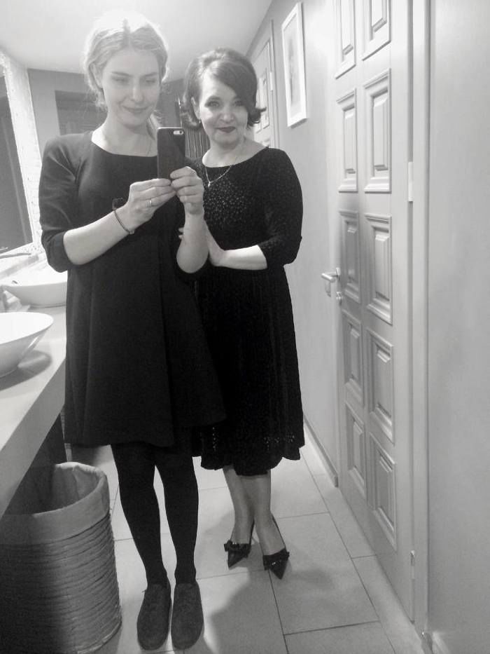 Monica Babuc și-a făcut selfie în toaleta de la Tiffany's