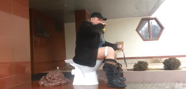 Imagini video. Cum a fost reținut Anatol Mătăsaru