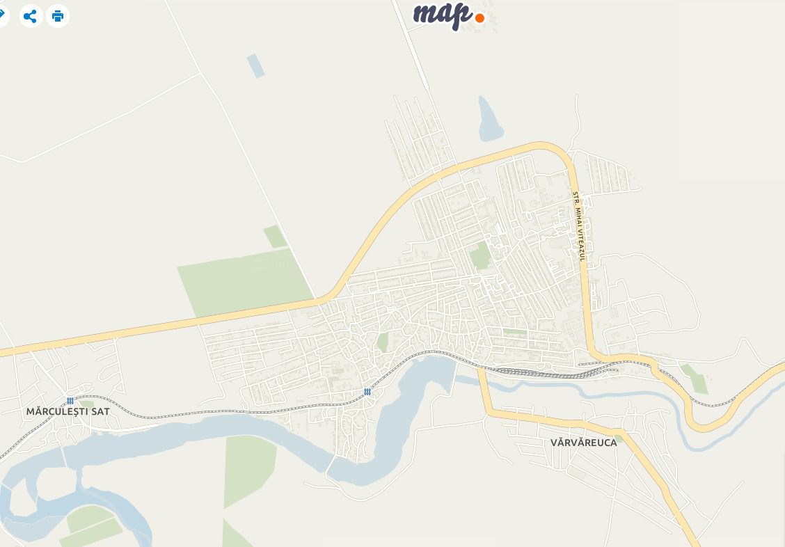 Orașul Florești pe Point Map