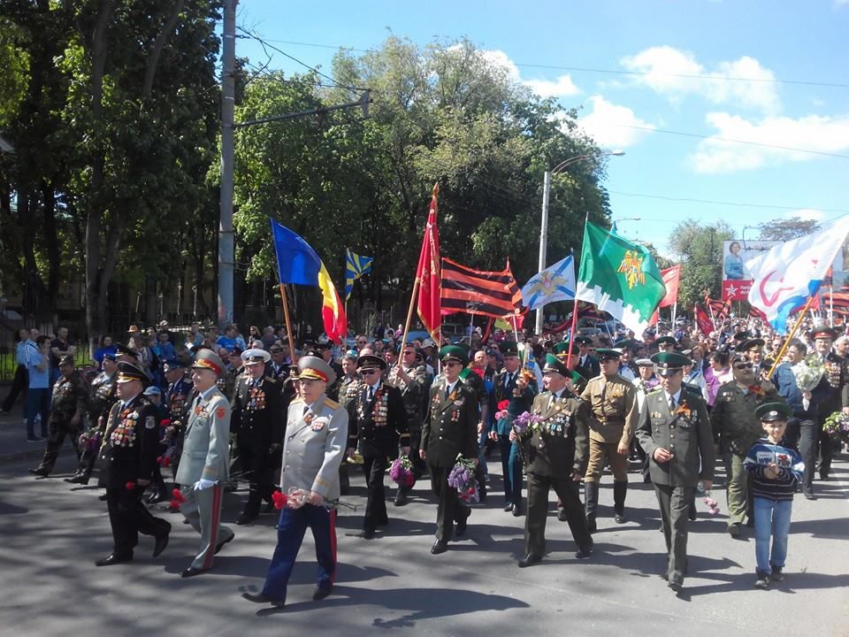 В Кишиневе празднуют День Победы
