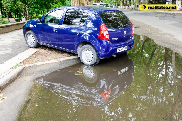 Cum se parchează şoferii din Chişinău