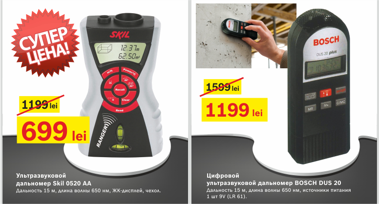 Точнее не бывает - измерительная техника от Bosch