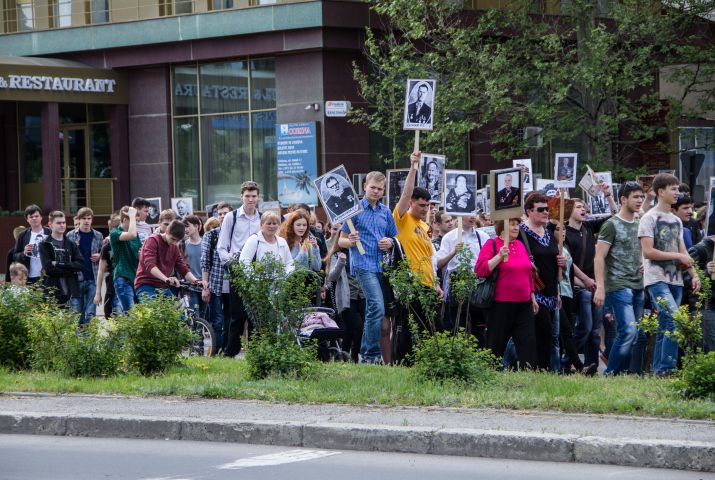 Свыше тысячи человек приняли участие в акции «Бессмертный полк» в Кишиневе
