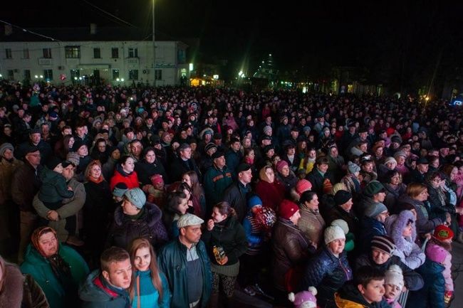 Promisiunea lui Shor în fața a mii de oameni la Orhei