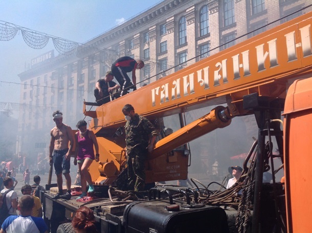 "Зачистка" Майдана в Киеве: есть раненые