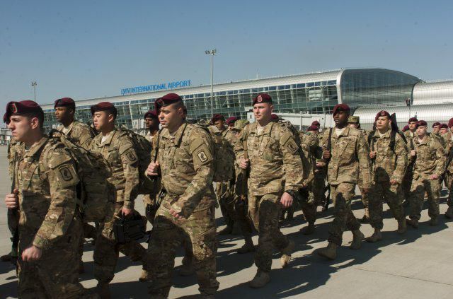 В Украину прибыл американский десант