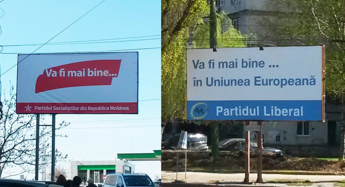 В Кишиневе началась предвыборная борьба между ЛП и ПСРМ