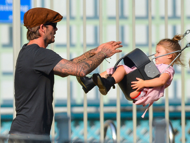 David Beckham, cel mai sexy tătic