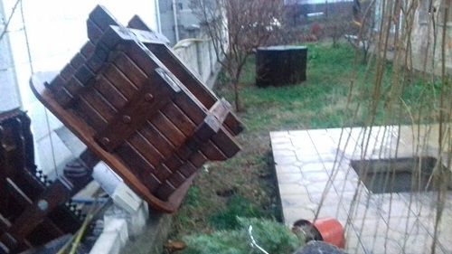 Furtuna a făcut prăpăd în Chișinău
