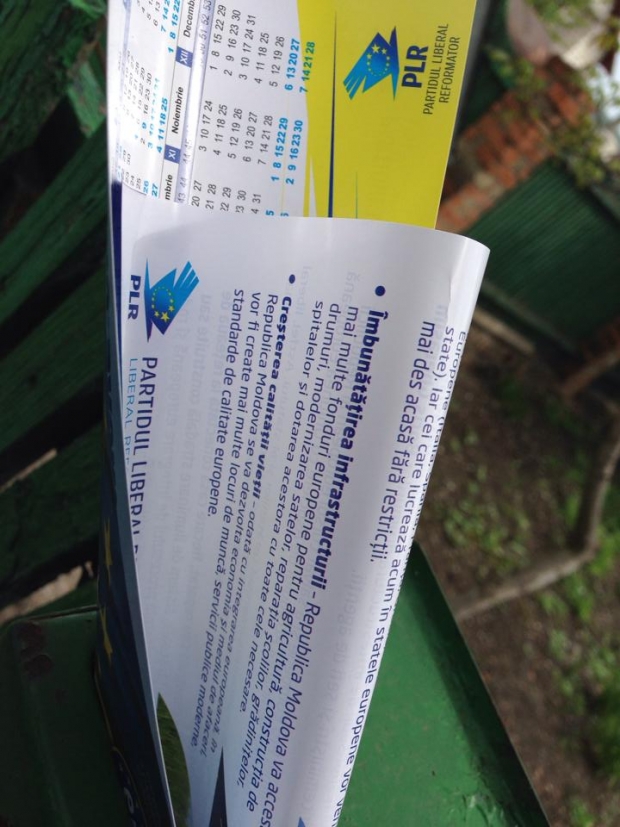 Ghimpu, indignat de ce a găsit în cutia poștală