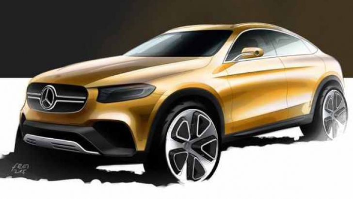 Cum va arăta Mercedes-Benz GLC Coupé rivalul lui BMW X4