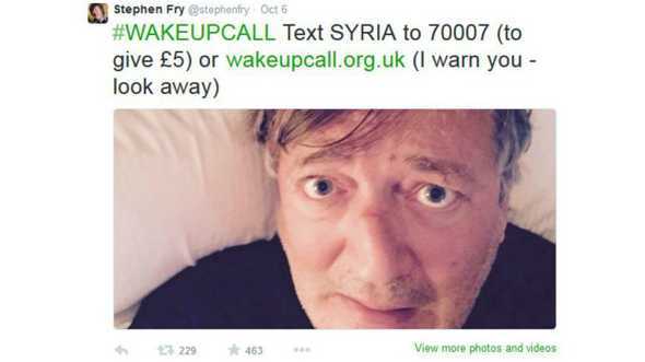 WakeUpCall: новая волна звездных флешмобов в соцсетях