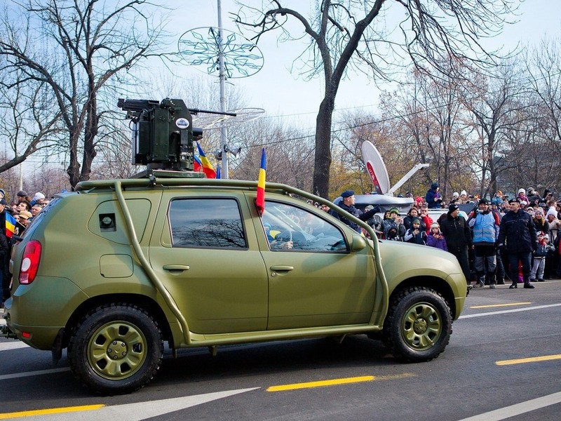 Кроссовер Duster превратился в боевую машину