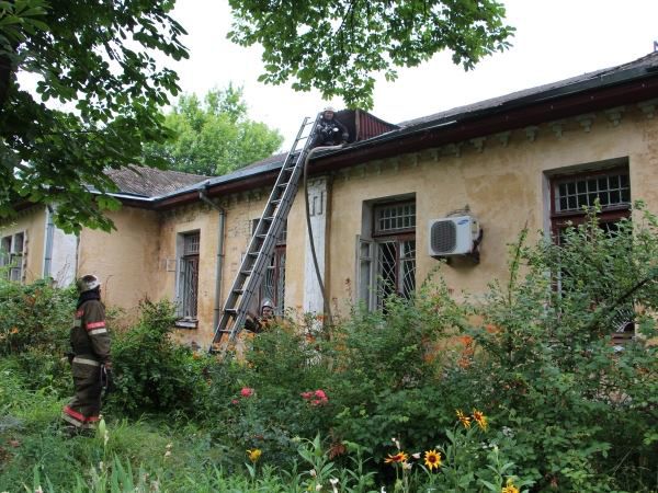 В Киеве произошел пожар в психбольнице
