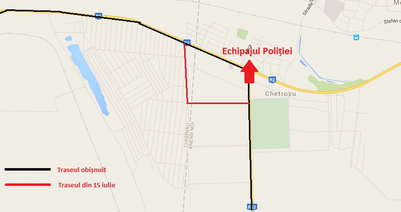 A pus în pericol viața a aproximativ 35 de oameni pentru a evita poliția