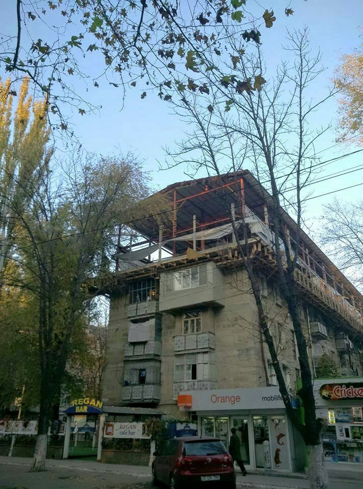 Строительство мансард в Кишиневе продолжается