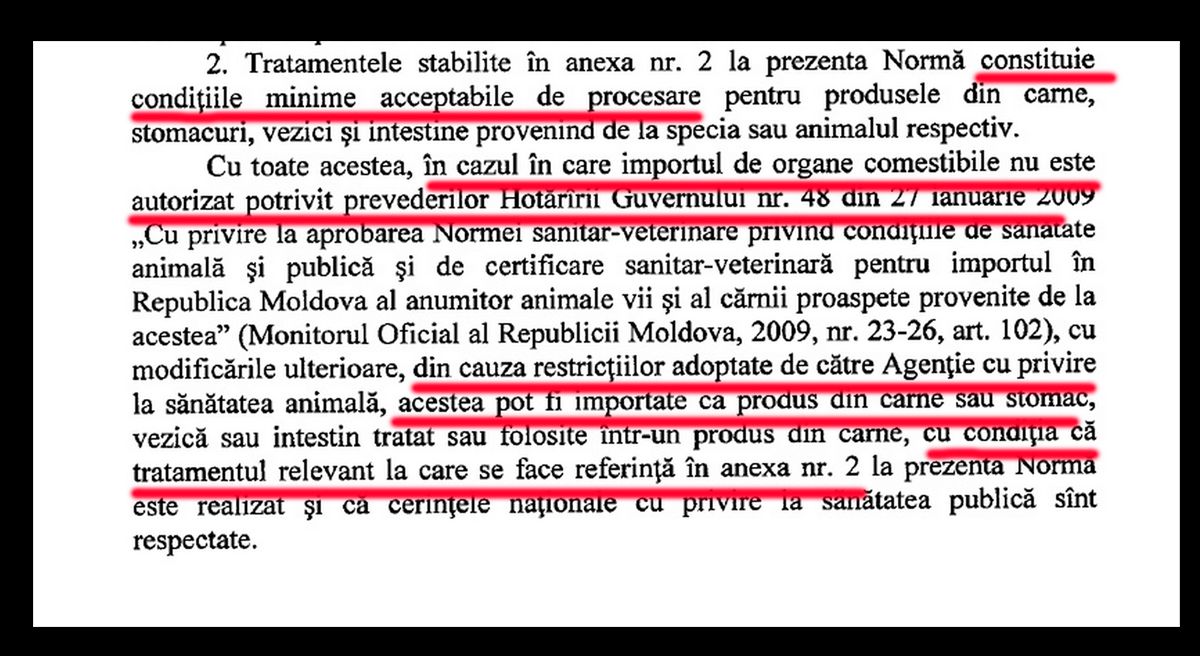 Carne importată cu abateri. Hotărârea aprobată de Guvernul Streleţ