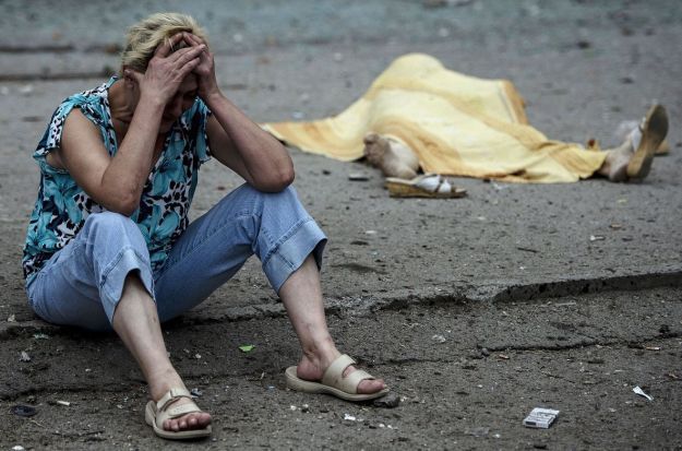 Un fotograf rus a realizat unele din cele mai impresionante fotografii despre războiul din Ucraina