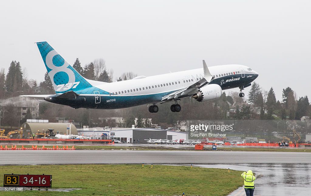 Новейший Boeing 737 MAX впервые совершил полет