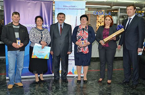 Moldindconbank și-a premiat cîștigatorii cu premii de vis