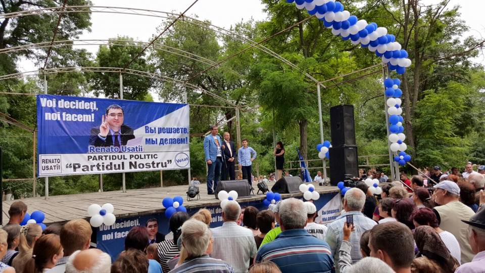 Усатый поддержал кандидата на пост примара Чадыр-Лунги Анатолия Топала
