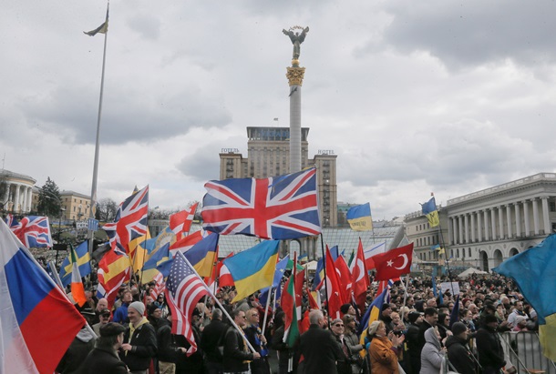 Фотоистория Евромайдана. Самые знаковые кадры