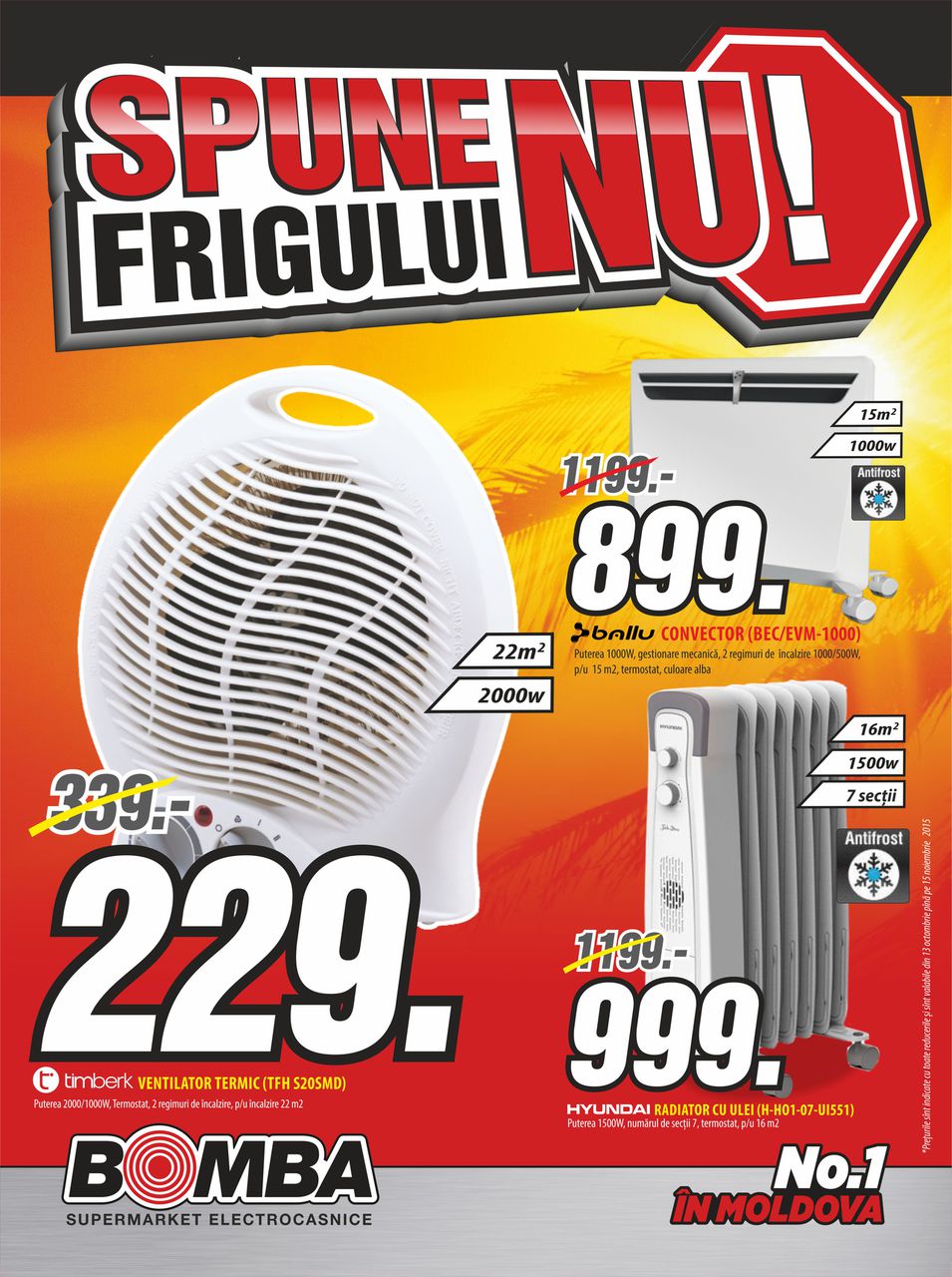 Вomba: Spune frigului - NU!