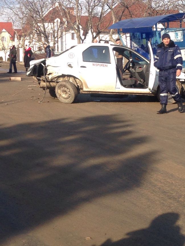 Accident rutier soldat cu morti in orasul Nisporeni