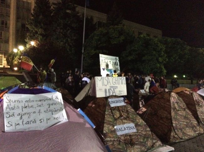Шестая ночь протестов прошла спокойно