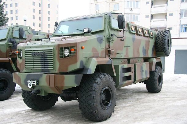 Нацгвардия получила на вооружение бронемашины Шрек