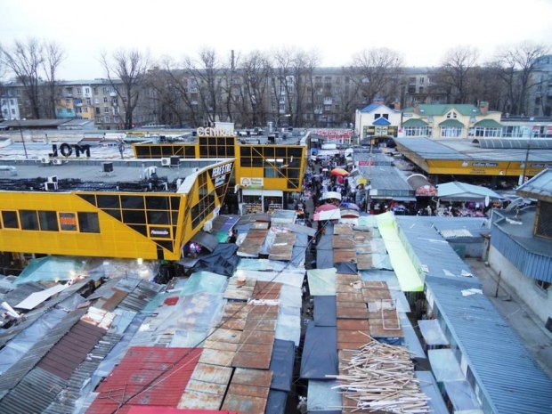 Piața Centrală, văzută de sus