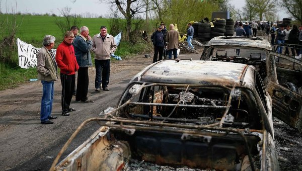 Народный мэр Славянска попросил Путина ввести миротворцев