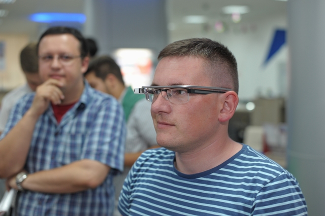 Google Glass был впервые протестирован в Молдове!