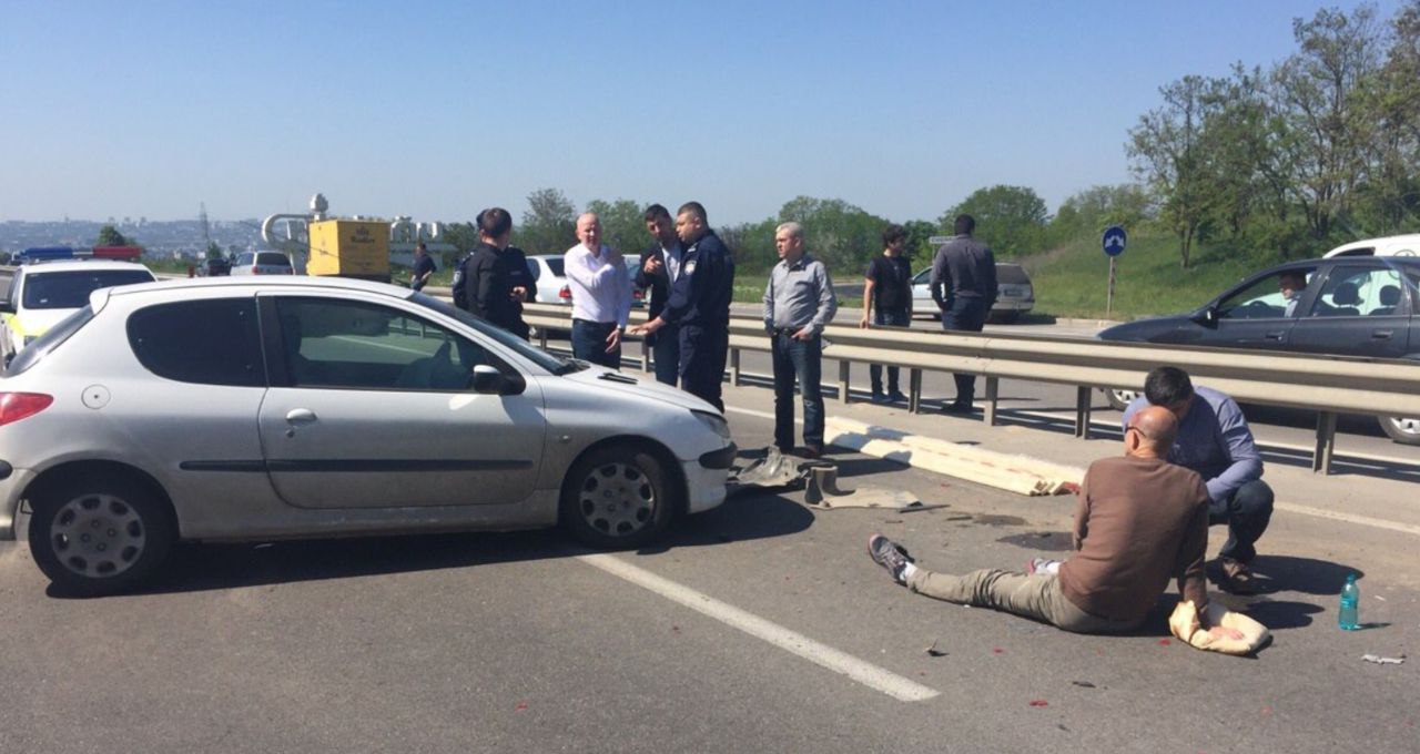 ДТП в Ставченах: повреждены несколько машин